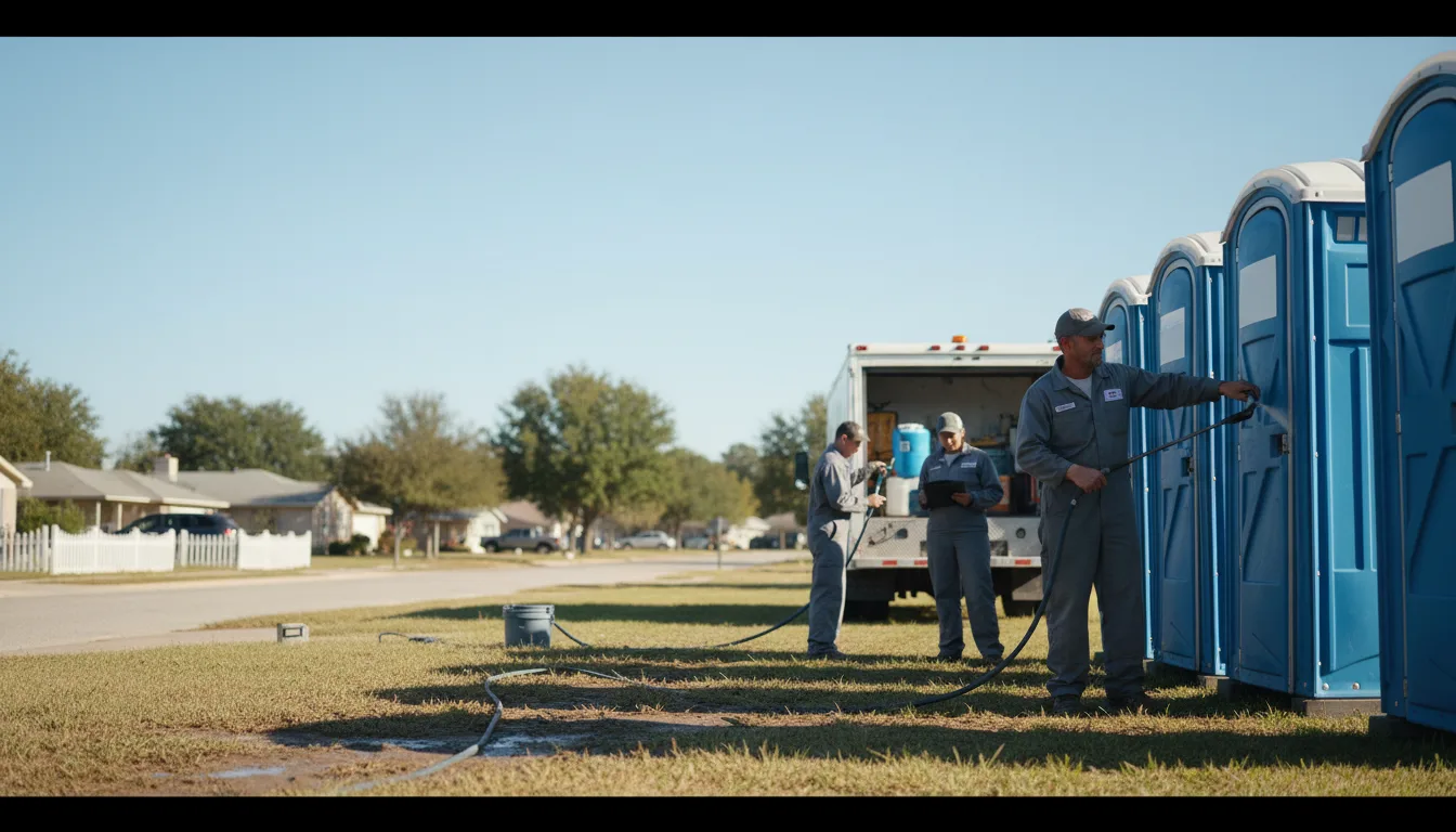 Long-Term Portable Toilet Rental in Driftwood, TX near me